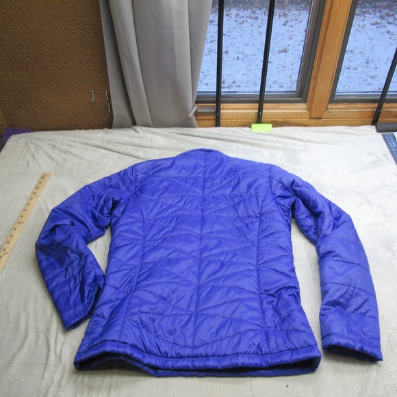 Columbia Jacket Womens Large Purple Insulated Omni Heat Puffer Full Zip Winter - Picture 2 of 13